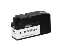 Cartucho de tinta negra compatible con Lexmark 200 y 200XL