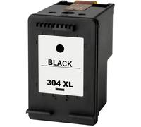 HP 304XL Negro Cartucho de Tinta Remanufacturado para HP | Muestra Nivel de Tinta - Reemplaza N9K08AE/N9K06AE
