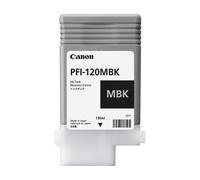 Cartucho de tinta Negra mate 130 ml - CANON - PFI-120MBK - Depósito de tinta - Inyección de tinta - Canon LUCIA