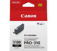 Cartucho de tinta negra mate Canon PFI-5100MBK