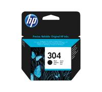 Cartucho de tinta negro original HP 304 (N9K06AE) Compatibilidad: HP DeskJet series 3000 / 2000, HP ENVY serie 5000