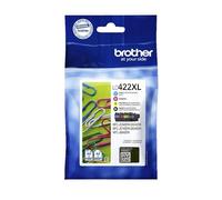Cartucho de Tinta Original Brother LC422XL Negro/Cian/Magenta/Amarillo (4 Unidades)