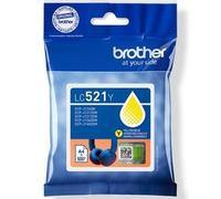 Brother LC-521Y cartucho de tinta amarillo (original)