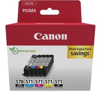 Multipack canon pgi - 570 + cli - 571 pgbk - bk - c - m - y