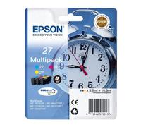 Cartucho de Tinta Original Epson nº27 Multipack/ Cian/ Magenta/ Amarillo