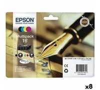 Cartucho de Tinta Original Epson Negro/Cian/Magenta/Amarillo (8 Unidades) (1 unidad)