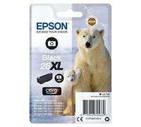 Cartucho de Tinta Original Epson Polar Bear 26XL XL Negro Foto