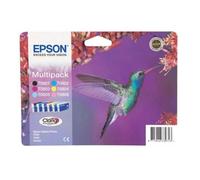 Cartucho de Tinta Original Epson T0807 Multipack/ Negro/ Cian/ Magenta/ Amarillo/ Magenta Claro/ Cian Claro