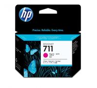 HP 711 (CZ135A) Pack ahorro 3 cartuchos de tinta magenta