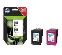 Cartucho de Tinta Original HP nº301 Multipack/ Negro/ Tricolor