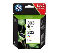 Cartucho de tinta original hp nº303 multipack/ negro/ tricolor