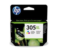 HP Cartucho de tinta de tres colores 305XL de gran capacidad original
