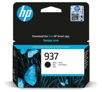 HP 937 4S6W5NE, Negro, Cartucho de Tinta Original, Compatible con impresoras OfficeJet Pro 9110, 9120, 9130, 9720 y 9730