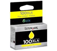 Cartucho de Tinta Original Lexmark 100XLA XL Amarillo