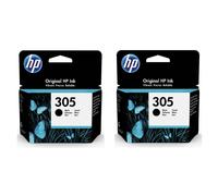 Cartucho de Tinta Original Pack 2x HP 305 Negro