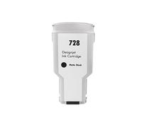 Cartucho De Tinta Para 728. Compatible Con HP DesignJet T830 T730 Impresora F9J67A F9J66A F9J65A(300ml MBK)