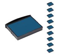 Cartucho de tinta para Colop 2600 | Cartucho Colop E/2600 (Pack de 10 - Azul)