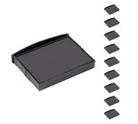 Cartucho de tinta para Colop 2600 | Cartucho Colop E/2600 (Pack de 10 - Negro)