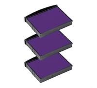 Cartucho de tinta para Colop 2600 | Cartucho Colop E/2600 (paquete de 3 - violeta)