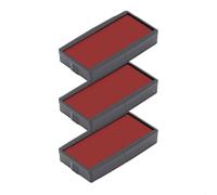 Cartucho de tinta para Colop Printer 20 | Cartucho Colop E/20 (paquete de 3 - rojo)