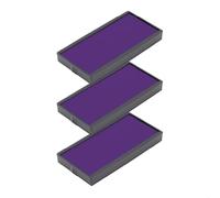 Cartucho de tinta para Colop Printer 40 | Cartucho Colop E/40 (paquete de 3 - violeta)