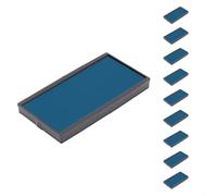 Cartucho de tinta para Colop Printer 50 | Cartucho Colop E/50/1 (Pack de 10 - Azul)
