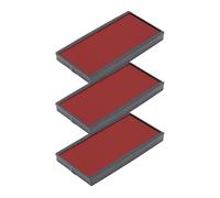 Cartucho de tinta para Colop Printer 50 | Cartucho Colop E/50/1 (paquete de 3 - rojo)