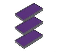 Cartucho de tinta para Colop Printer 50 | Cartucho Colop E/50/1 (paquete de 3 - violeta)