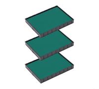 Cartucho de tinta para Colop Printer 55 | Cartucho Colop E/55 (paquete de 3 - Verde)