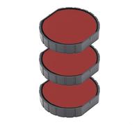 Cartucho de tinta para Colop Printer R30 | Cartucho Colop E/R30 (paquete de 3 - rojo)