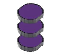 Cartucho de tinta para Colop Printer R30 | Cartucho Colop E/R30 (paquete de 3 - violeta)