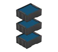 Cartucho de tinta para Trodat Printy 4921 | Cartucho Trodat 6/4921 (Pack de 3 - Azul)