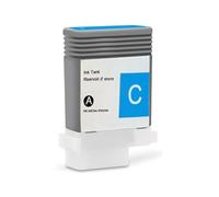 Cartucho de Tinta PFI 102 PFI-102 PFI102, Compatible con Impresora Canon IPF500/510 IPF600/605/610 IPF700/710/720/760 IPF650/655 IPF750/755(1pc-Cyan)