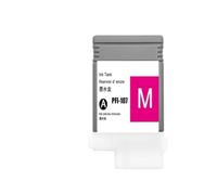 Cartucho de Tinta PFI-107 con Chips Capacidad Completa Compatible con Canon IPF670 IPF680 IPF685 IPF770 IPF780 IPF785(1pc-Magenta)