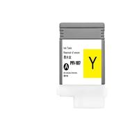 Cartucho de Tinta PFI-107 con Chips Capacidad Completa Compatible con Canon IPF670 IPF680 IPF685 IPF770 IPF780 IPF785(1pc-Yellow)