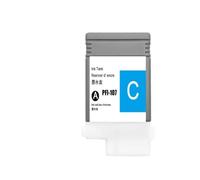 Cartucho de Tinta PFI-107 con Chips Capacidad Completa Compatible con Canon IPF670 IPF680 IPF685 IPF770 IPF780 IPF785(1pc-Cyan)