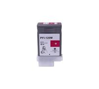 Cartucho de Tinta PFI-120 PFI120 y Chip con Tinta pigmentada Compatible con TM-200 TM200 TM-205 TM-300 TM-305 TM300 130ML por Unidad(1PC M)
