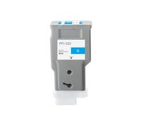 Cartucho De Tinta PFI-320 De 300 Ml, Impresoras Compatible con Canon TM200, TM205, TM300, TM305, 200, 205, 300 Y 305, con Chip Y Tinta Pigmentada.(C)