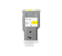Cartucho De Tinta PFI-320 De 300 Ml, Impresoras Compatible con Canon TM200, TM205, TM300, TM305, 200, 205, 300 Y 305, con Chip Y Tinta Pigmentada.(Y)