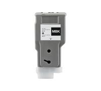 Cartucho de Tinta PFI 320 PFI-320, Compatible con Impresora Canon PFI-320 PFI 320 iPF TM-200 iPF TM-205 iPF TM-300 con Tinta pigmentada de 300ml(1Pc MBK)