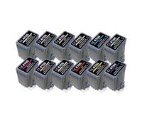 Cartucho de Tinta PFI-4100 de 12 Piezas, Compatible con Canon