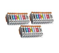 Cartucho de Tinta PFI300, Compatible con Canon PRO-300(3 Set)