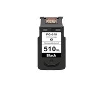 Cartucho de Tinta PG510 CL511, Compatible con Impresora Canon PG 510 PG-510 CL 511 IP 2700 Pixma MP250 MP270 MP280 480 MX320 330 MX340(1 Black)