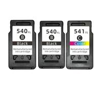 Cartucho de Tinta PG540 CL541 Compatible con impresoras MG3500 MG4250 MX375 MX435 MX455 MX515 MX525 PG540XL CL541XL(2BLACK 1COLOR)
