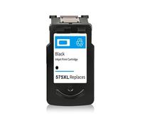 Cartucho de Tinta PG575 CL576 PG575XL CL576XL 575 576 XL Compatible con los Modelos TS3550i TS3551i TR4750i TR4751i(BK(1PC))