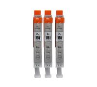 Cartucho de Tinta PGI 150 CLI 151 for c-aon P-IXA IP7210 MG5410 MG5510 MG6410 MG6610 MG5610 MX921 MX721 IX6810 PGI150 CLI151(CLI-151 GreyX3)