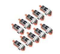 Cartucho de Tinta PGI-35 PGI35 CLI-36 CLI36 Compatible con Canon | 35 36, PIXMA IP100 IP110 IP100B TR150, Impresión portátil, Suministro de tinta.(10BK)