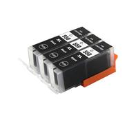 Cartucho de Tinta PGI-550XL CLI-551XL, Compatible con Canon | Juego de tinta colorante para impresora, sirve para series PGI550 CLI551 y modelos IP MG MX MP(3PCS Black)