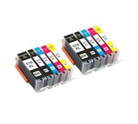 Cartucho De Tinta PGI-570 CLI-571 Compatible con Canon MG5750 TS6050 | Compatible Con PGI-570/CLI-571, 5 Colores, Compatible Con MG5750/5751/6850 TS6050/5050, Alto Rendimiento(5color 2set)