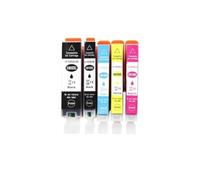 Cartucho De Tinta PGI-580 CLI-581 Compatible con Canon TS705 TR7550 | Compatible Con PGI-580/CLI-581,5 Colores,Compatible Con TS705 TR7550 8550 TS6150 8150(580 581-5color-1set)